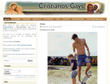 Tablet Screenshot of cristianosgays.com